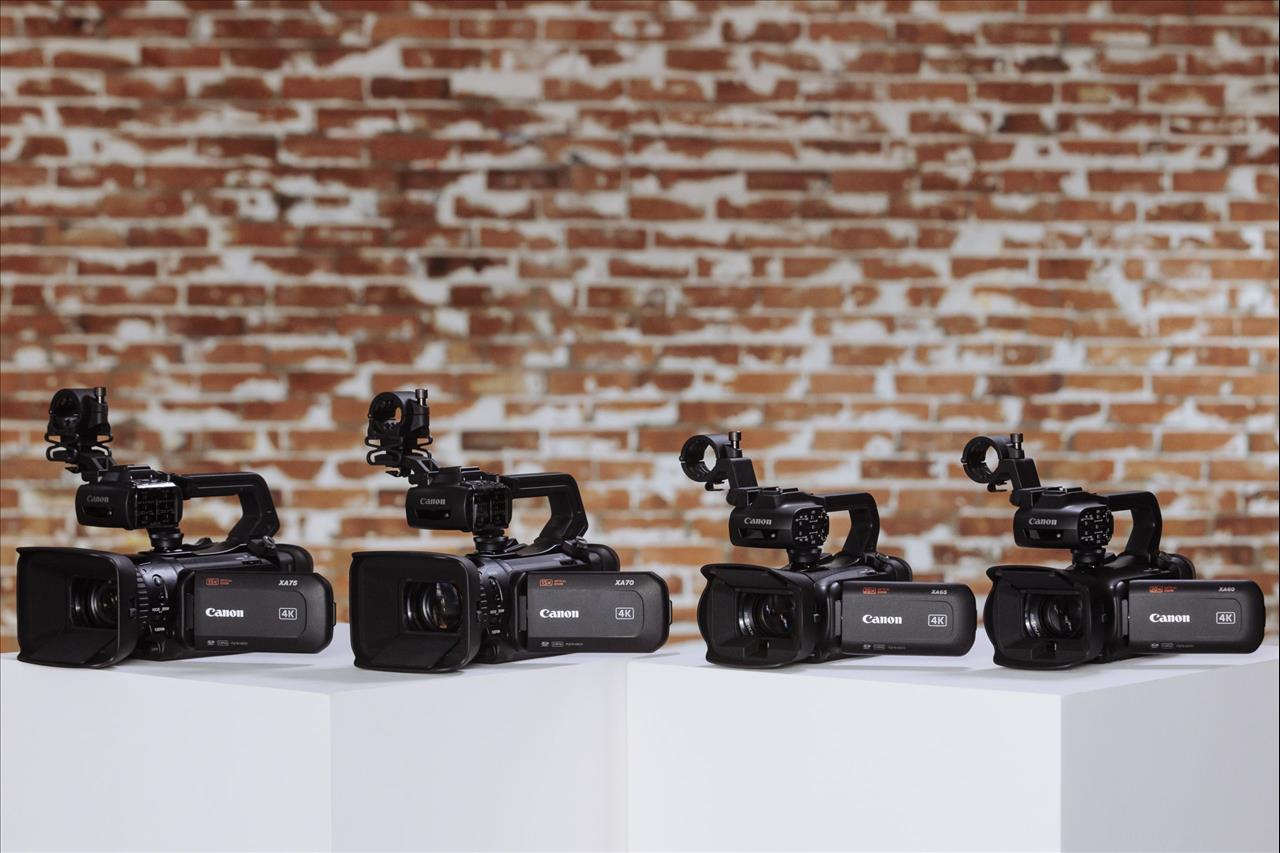 Canon ra mắt 2 máy quay chuyên nghiệp XA65 /XA60 nhỏ gọn và XA751/XA70