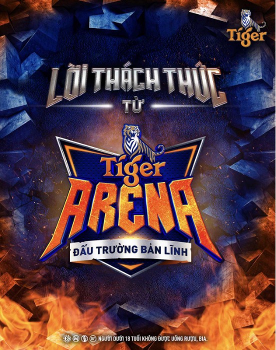 Đấu Trường Bản Lĩnh Tiger Arena lần đầu tiên ra mắt với chuỗi thử thách độc lạ nhất Việt Nam
