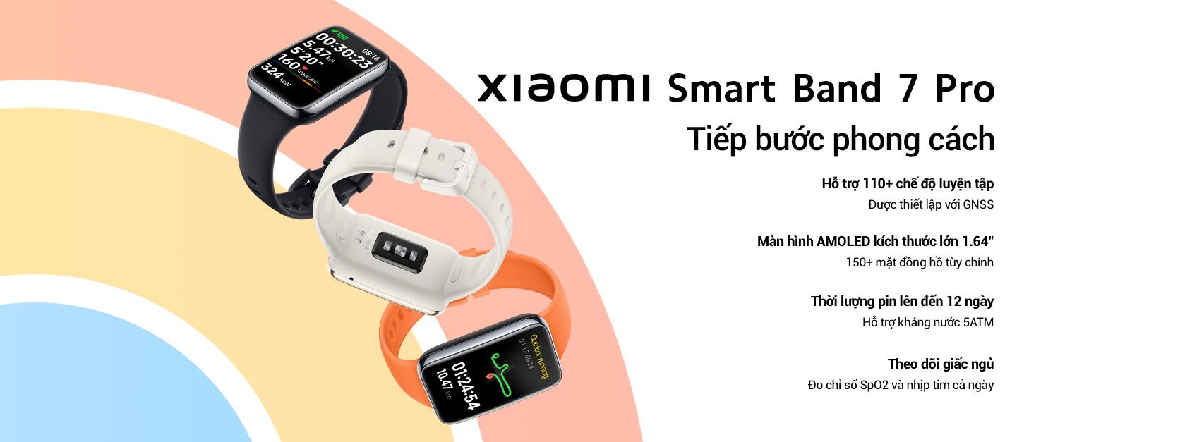 Đón chờ Xiaomi Smart Band 7 Pro có tích hợp GPS cùng ưu đãi hấp dẫn tại thị trường Việt Nam