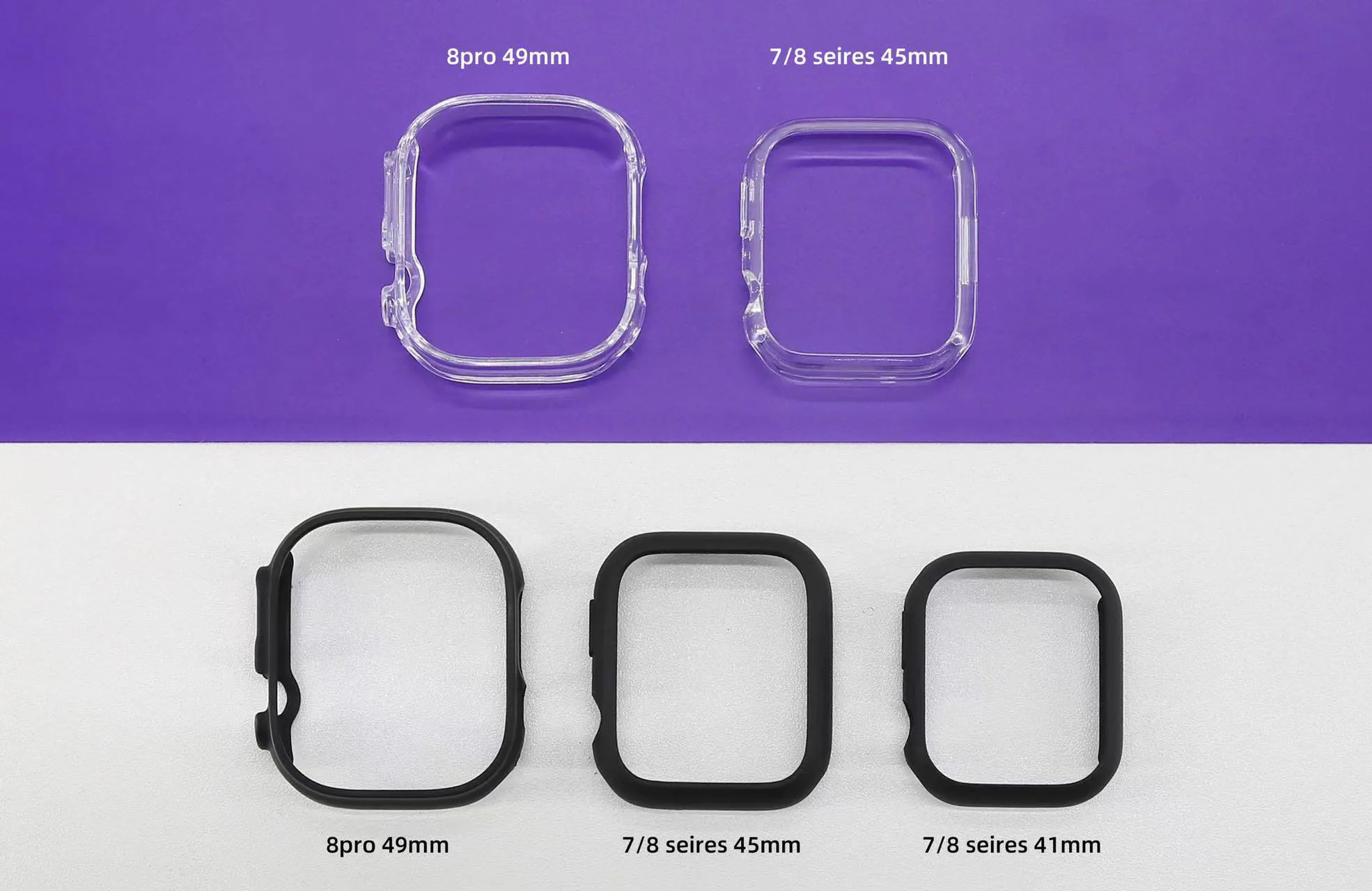 Xuất hiện ảnh so sánh vỏ Apple Watch Pro 49mm với các mẫu Series 8