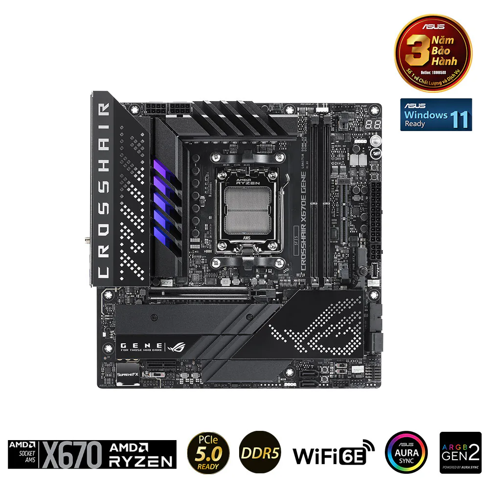 ASUS giới thiệu 5 bo mạch chủ AMD X670 mới: PCIe 5.0, DDR5, ASUS Q-Design,...