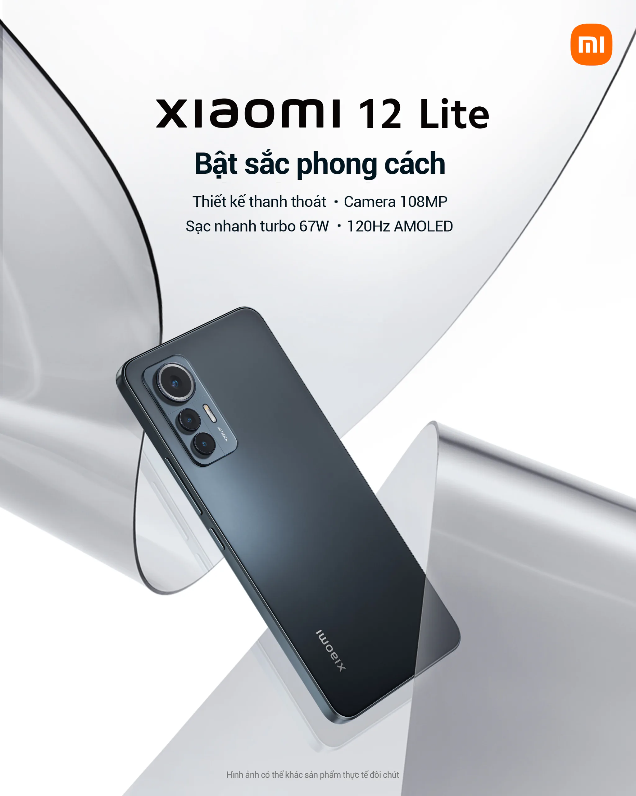 Xiaomi 12 Lite ra mắt: Bật sắc phong cách cùng Miss World Việt Nam 2022