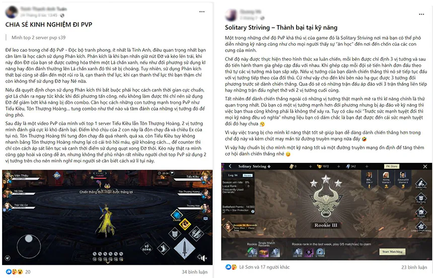 Game thủ Dynasty Warriors: Overlords “mất ăn mất ngủ” leo top PvP Độc Bộ Tranh Phong