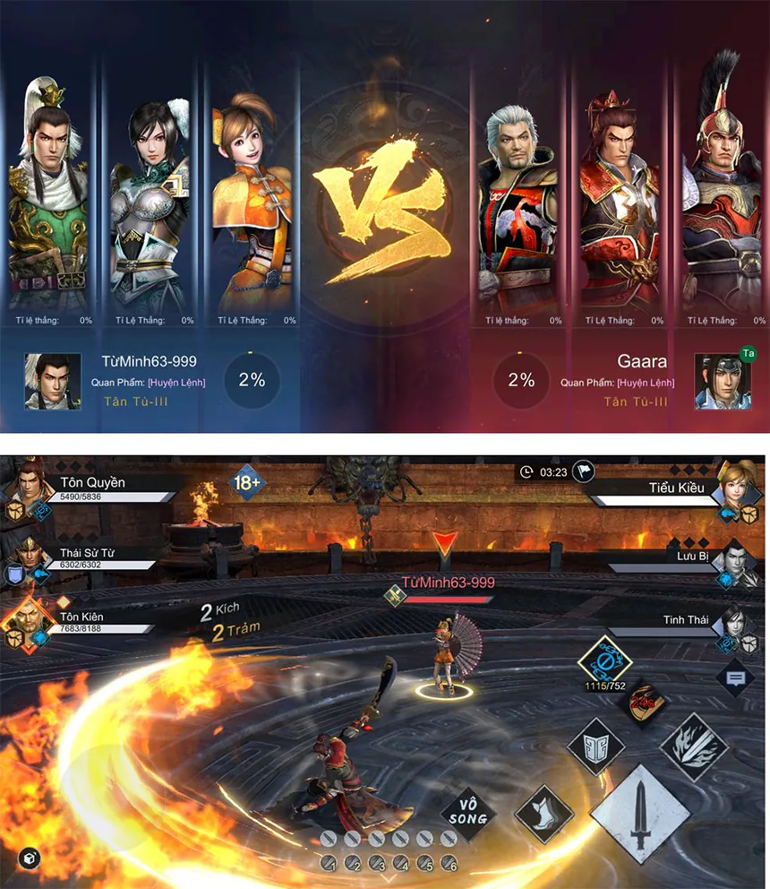 Game thủ Dynasty Warriors: Overlords “mất ăn mất ngủ” leo top PvP Độc Bộ Tranh Phong