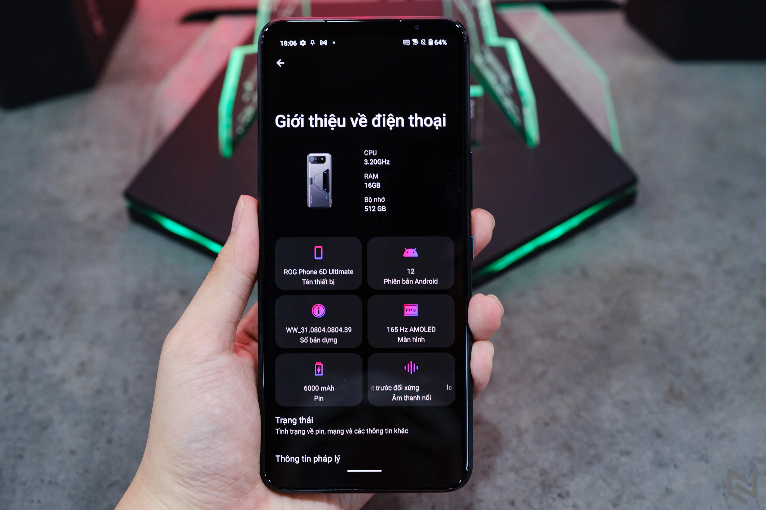 Trên tay bộ đôi gaming phone ROG Phone 6D và 6D Ultimate, sức mạnh vượt trội từ Dimensity 9000+