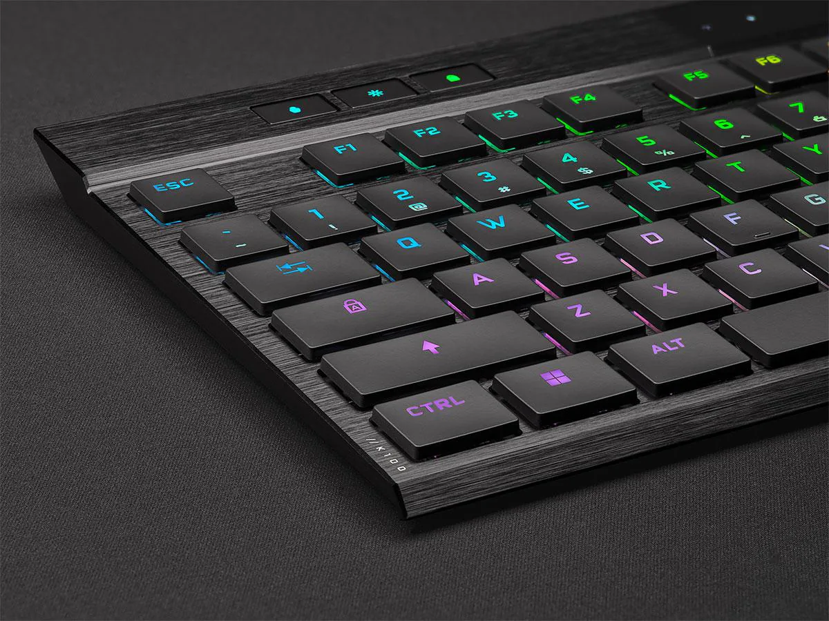 Bàn phím cơ không dây siêu mỏng CORSAIR K100 AIR ra mắt