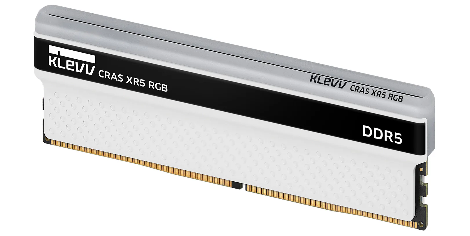 KLEVV hé lộ dòng bộ nhớ DDR5 dành cho game thủ CRAS XR5 RGB