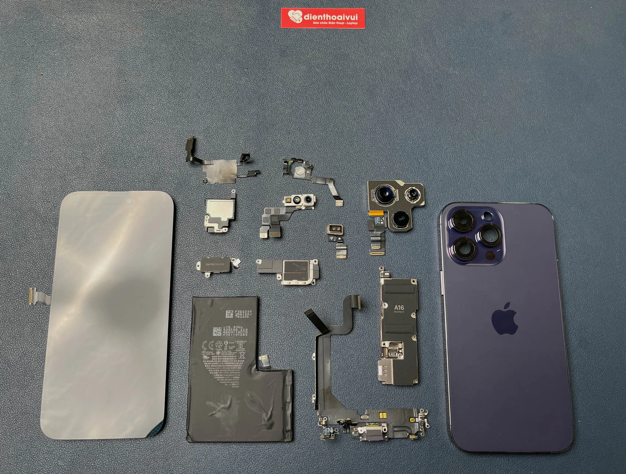 Cùng Điện Thoại Vui tháo tung iPhone 14 Pro Max đầu tiên Việt Nam
