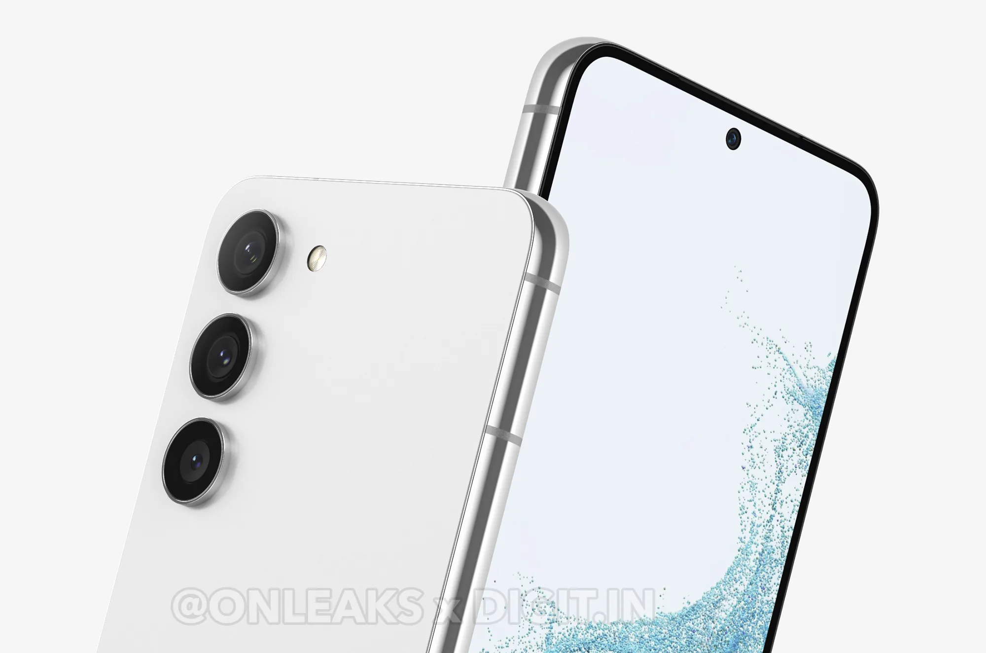Xuất hiện ảnh render của Galaxy S23 cho thấy cụm camera liền mạch với mặt lưng