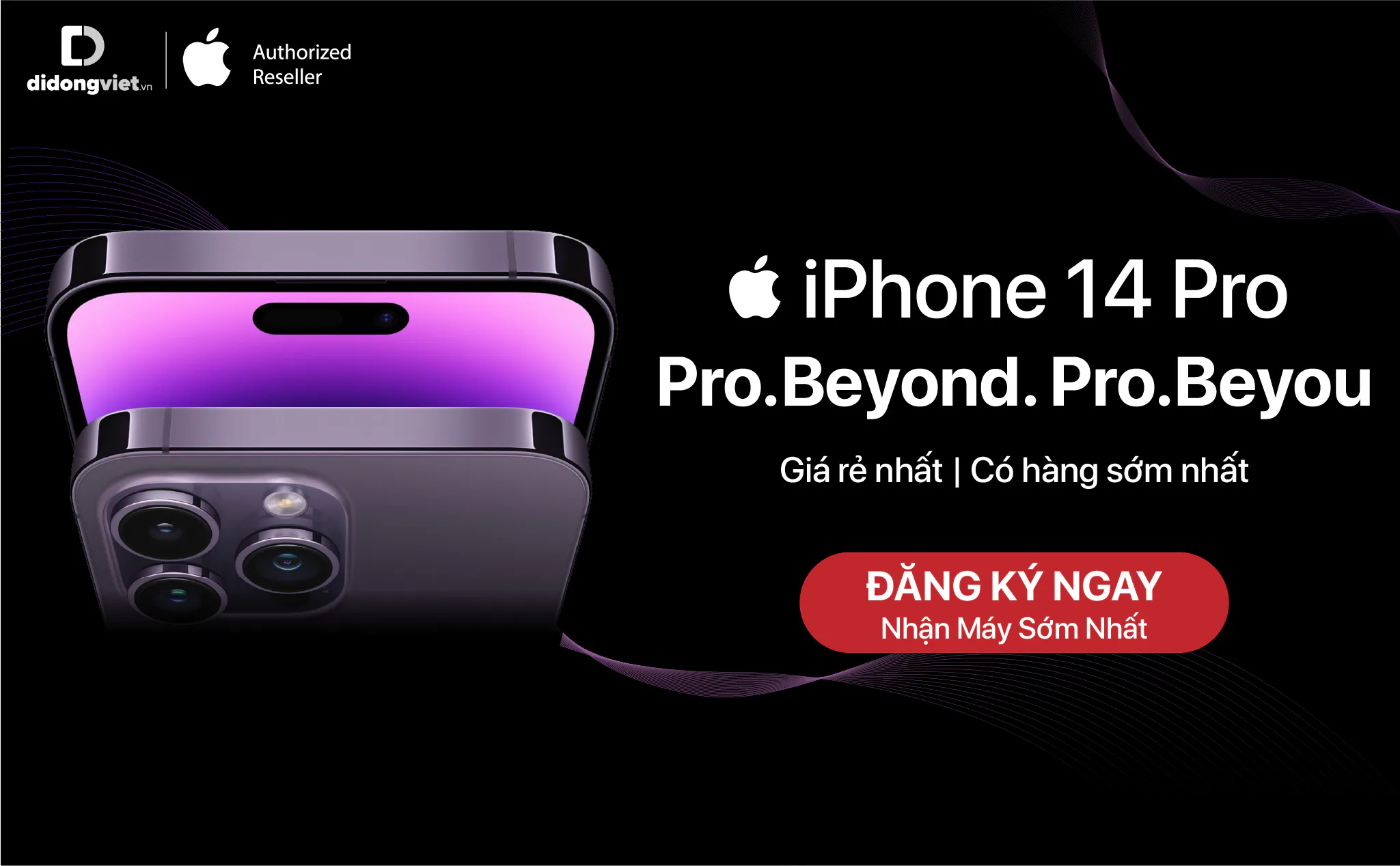 iPhone 14 màu tím thu hút những người làm tài chính