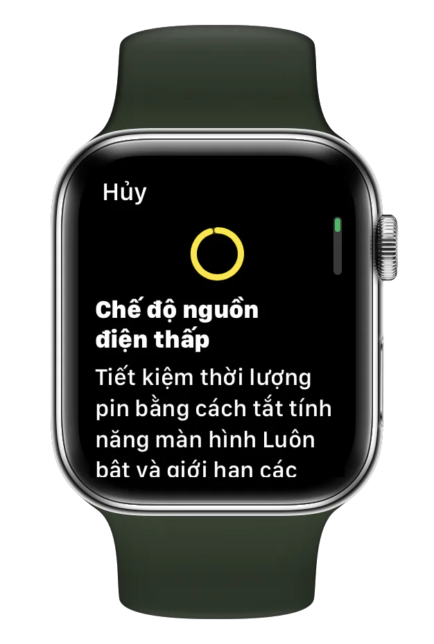 Hướng dẫn cách bật chế độ Low Power Mode trên Apple Watch