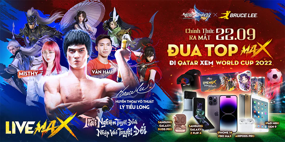 Tinh thần thượng võ và chân dung huyền thoại Lý Tiểu Long tái hiện sống động trong Võ Lâm Truyền Kỳ MAX ra mắt 22/9