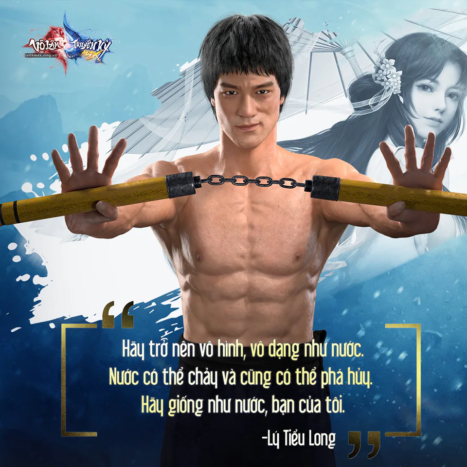 Tinh thần thượng võ và chân dung huyền thoại Lý Tiểu Long tái hiện sống động trong Võ Lâm Truyền Kỳ MAX ra mắt 22/9