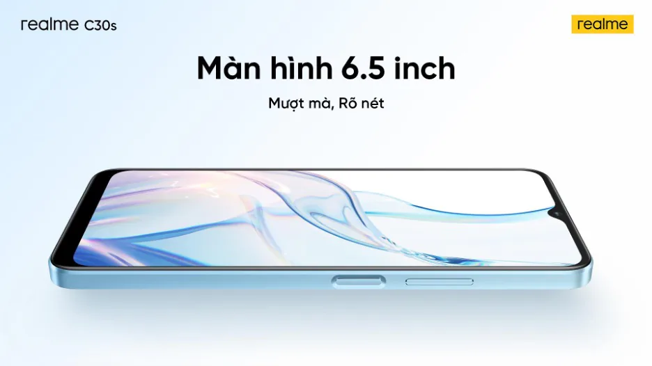 Tân binh realme C30s chính thức chào sân thị trường với tốc độ mở khóa vân tay cạnh viền trong 0.58 giây, giá chỉ từ 2.49 triệu