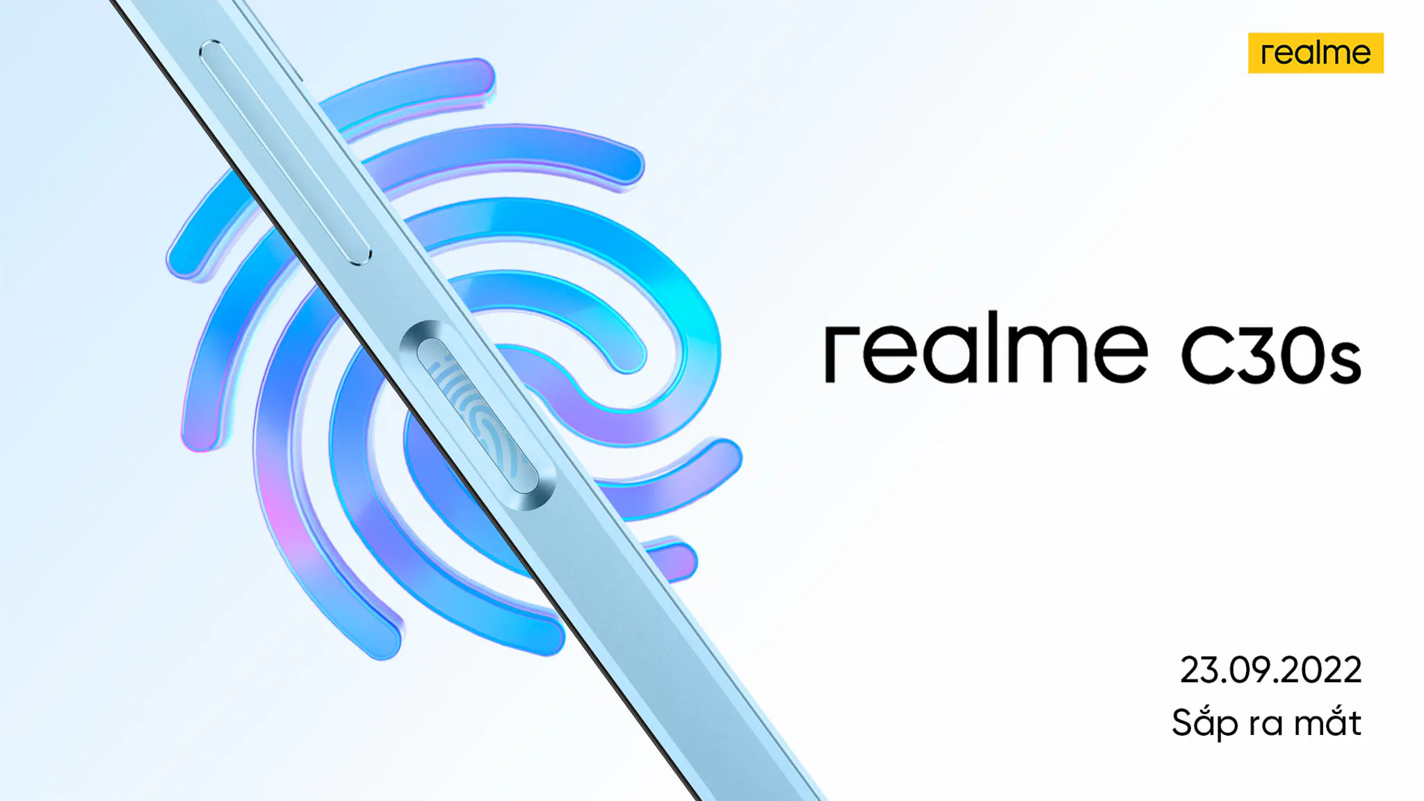 realme sắp trình làng smartphone đầu tiên thuộc phân khúc giá phổ thông có mở khóa vân tay cạnh viền