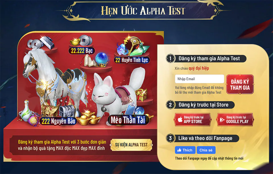 Tham gia Alpha Test Võ Lâm Truyền Kỳ MAX cùng huyền thoại võ thuật Lý Tiểu Long vào ngày 15/9