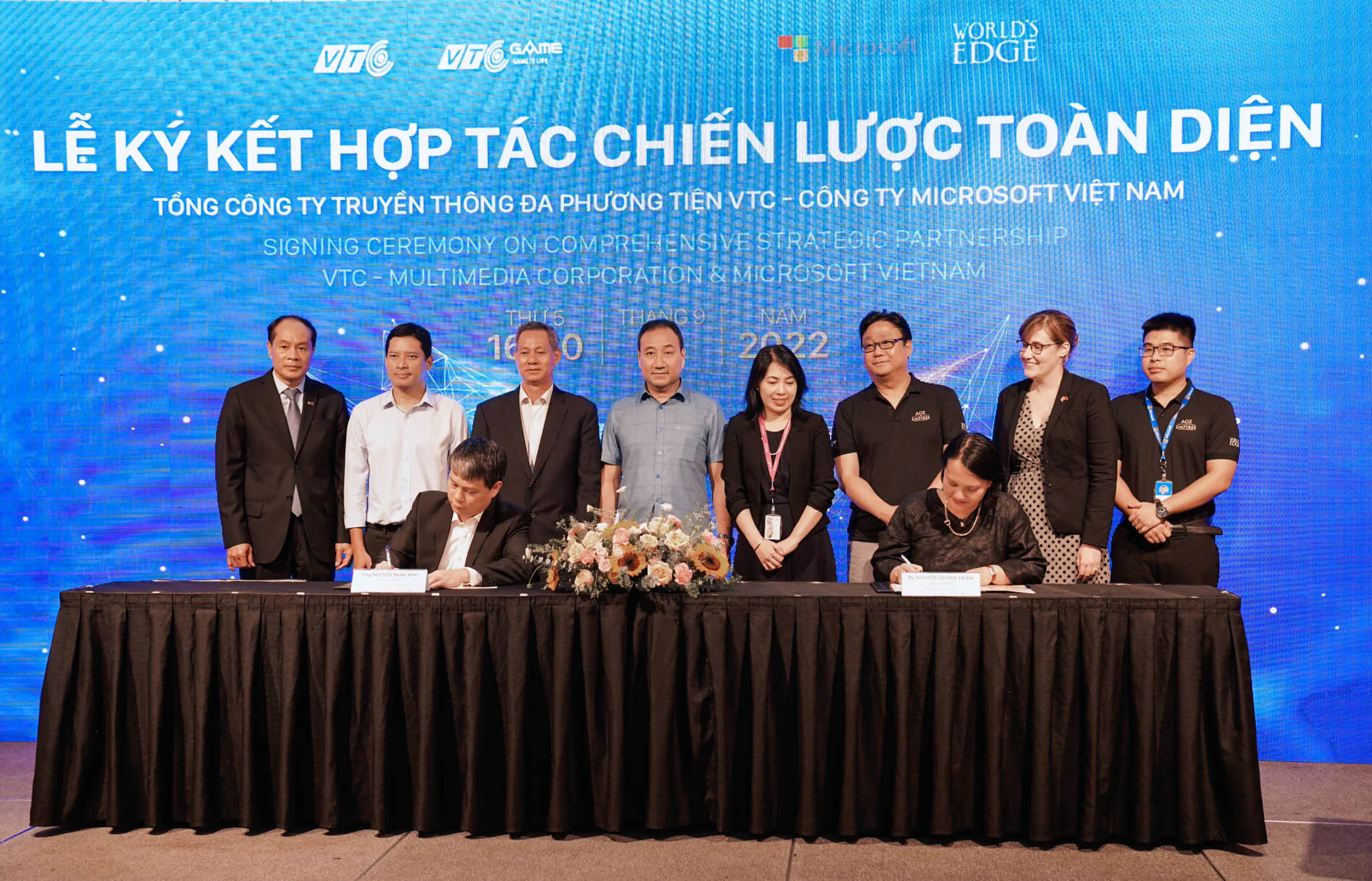 VTC kí kết hợp tác chiến lược với Microsoft nâng tầm thị trường thể thao điện tử Việt Nam