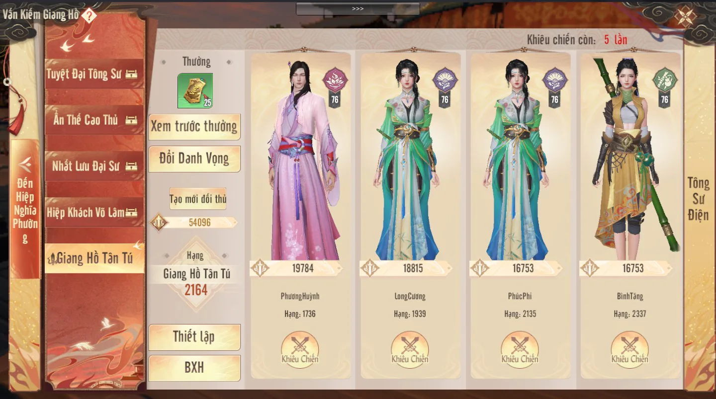 Những tính năng PvP được tái hiện “chuẩn không cần chỉnh” tại Thiên Long Bát Bộ 2 VNG