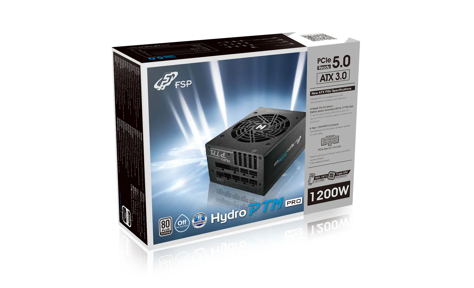 FSP công bố dòng nguồn sử dụng ATX 3.0 sẵn sàng “lên kệ”