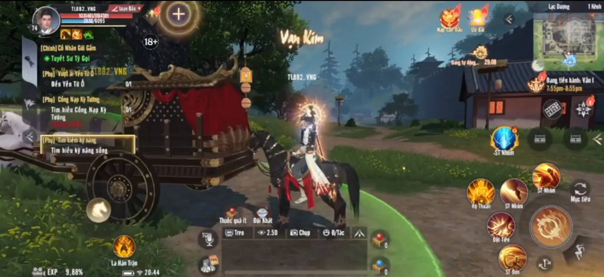 Những tính năng PvP được tái hiện “chuẩn không cần chỉnh” tại Thiên Long Bát Bộ 2 VNG