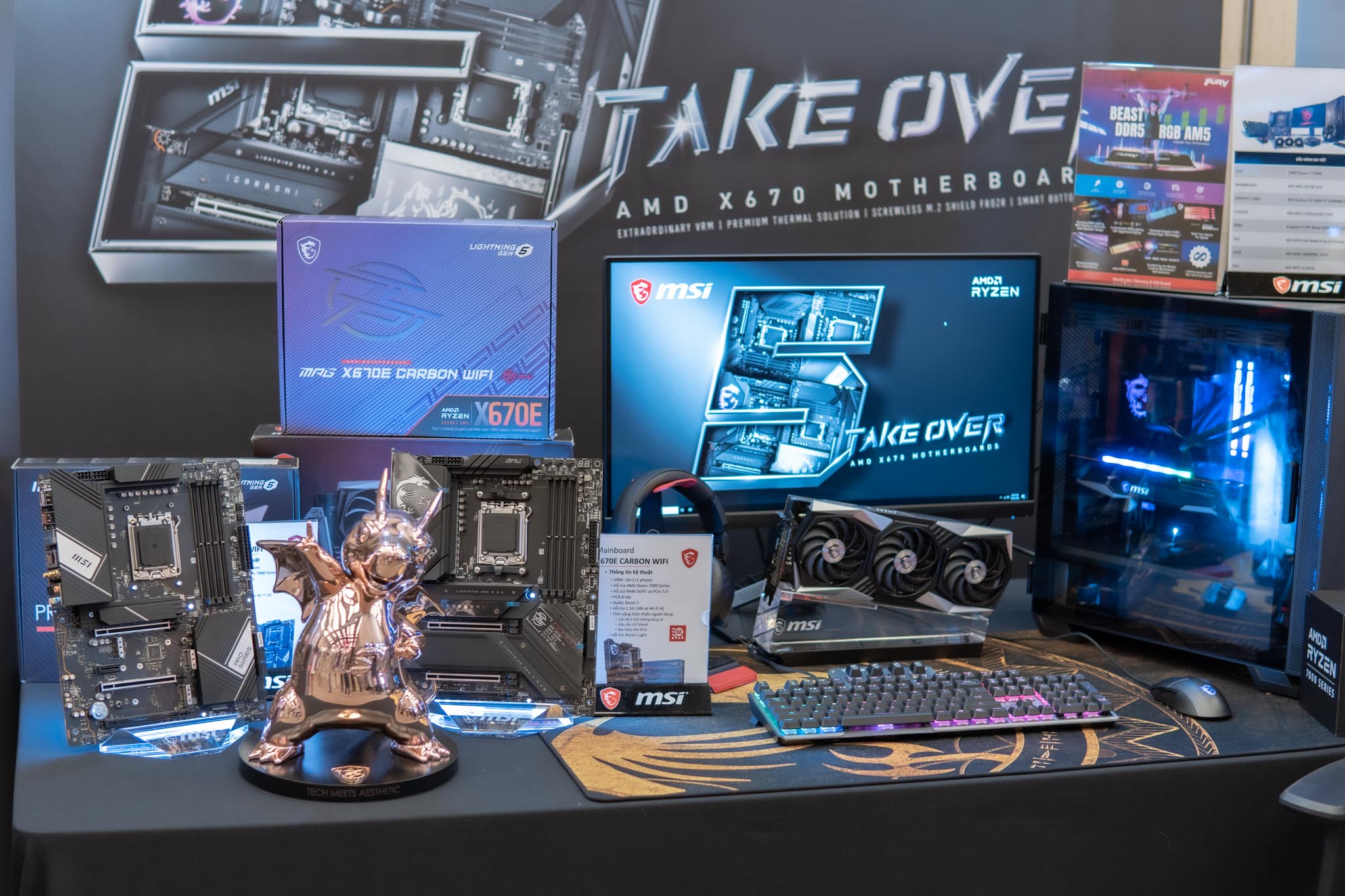 AMD ra mắt bộ xử lý máy tính để bàn dòng Ryzen™ 7000 với kiến trúc Zen 4: Nhân xử lý nhanh nhất dành cho Gaming