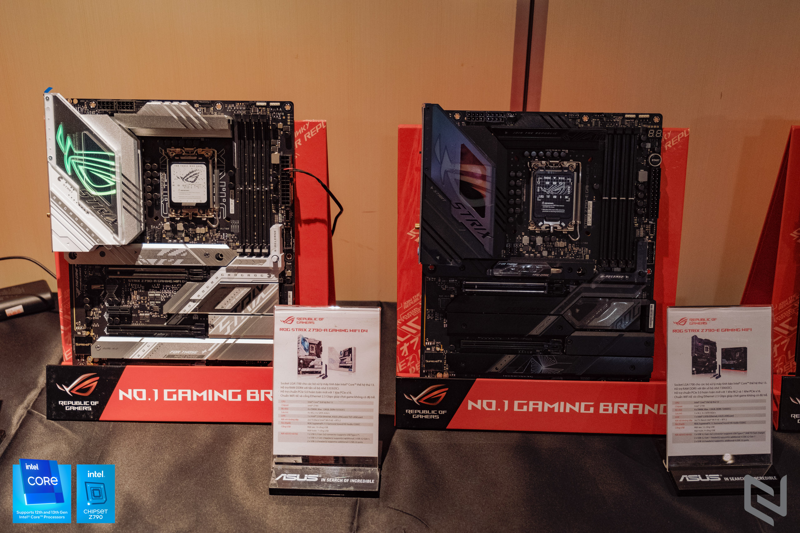ASUS ra mắt dòng bo mạch chủ Z790 cho bộ vi xử lý Intel Core thế hệ thứ 13