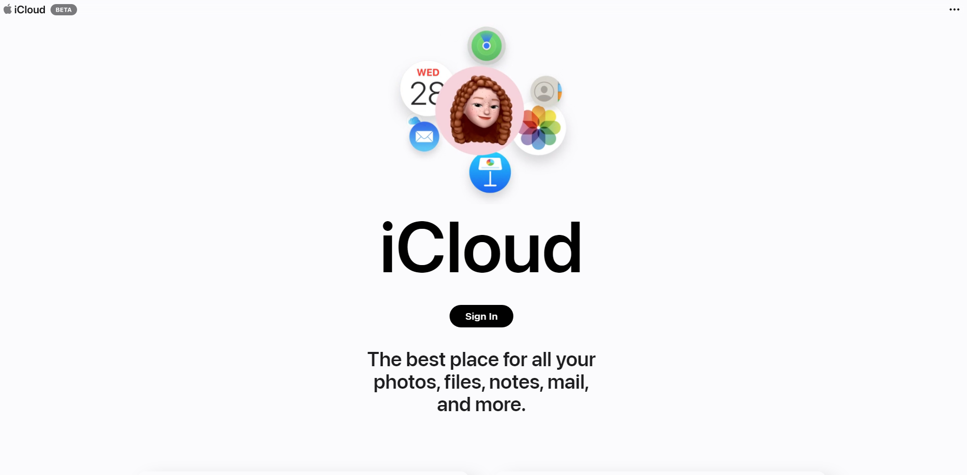 Apple giới thiệu thiết kế mới cho website iCloud và hiện vẫn đang thử nghiệm