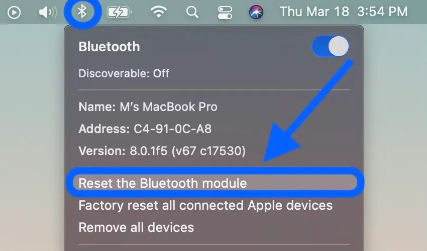 Các mẹo sửa lỗi kết nối Bluetooth trên máy Mac