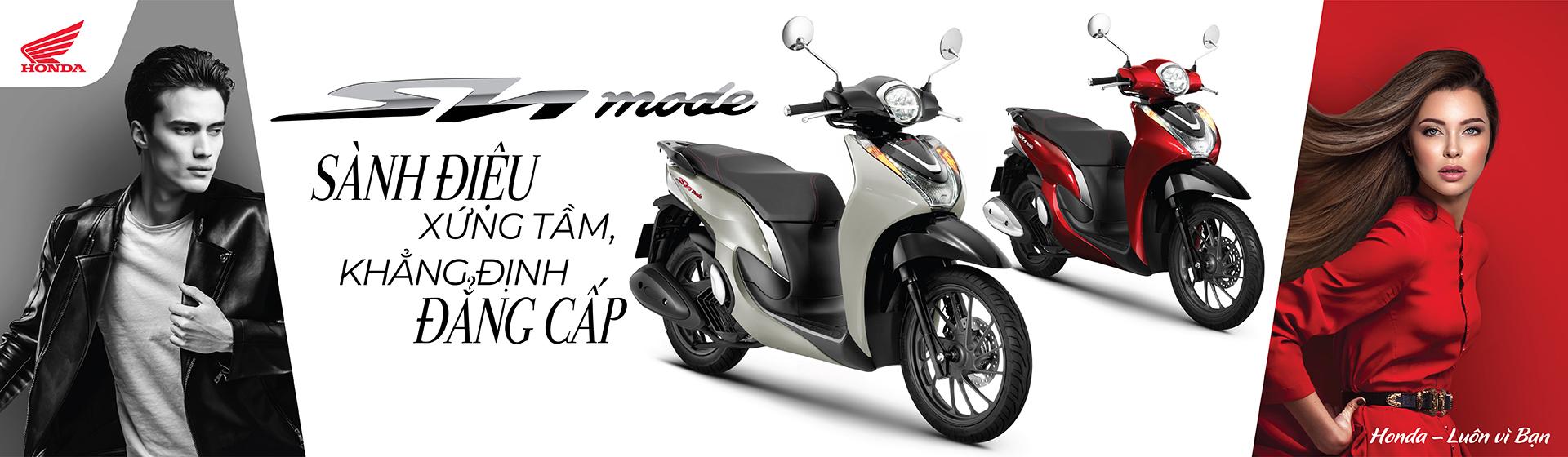 Honda Việt Nam ra mắt phiên bản SH Mode 125cc 2022 với các tùy chọn màu sắc mới