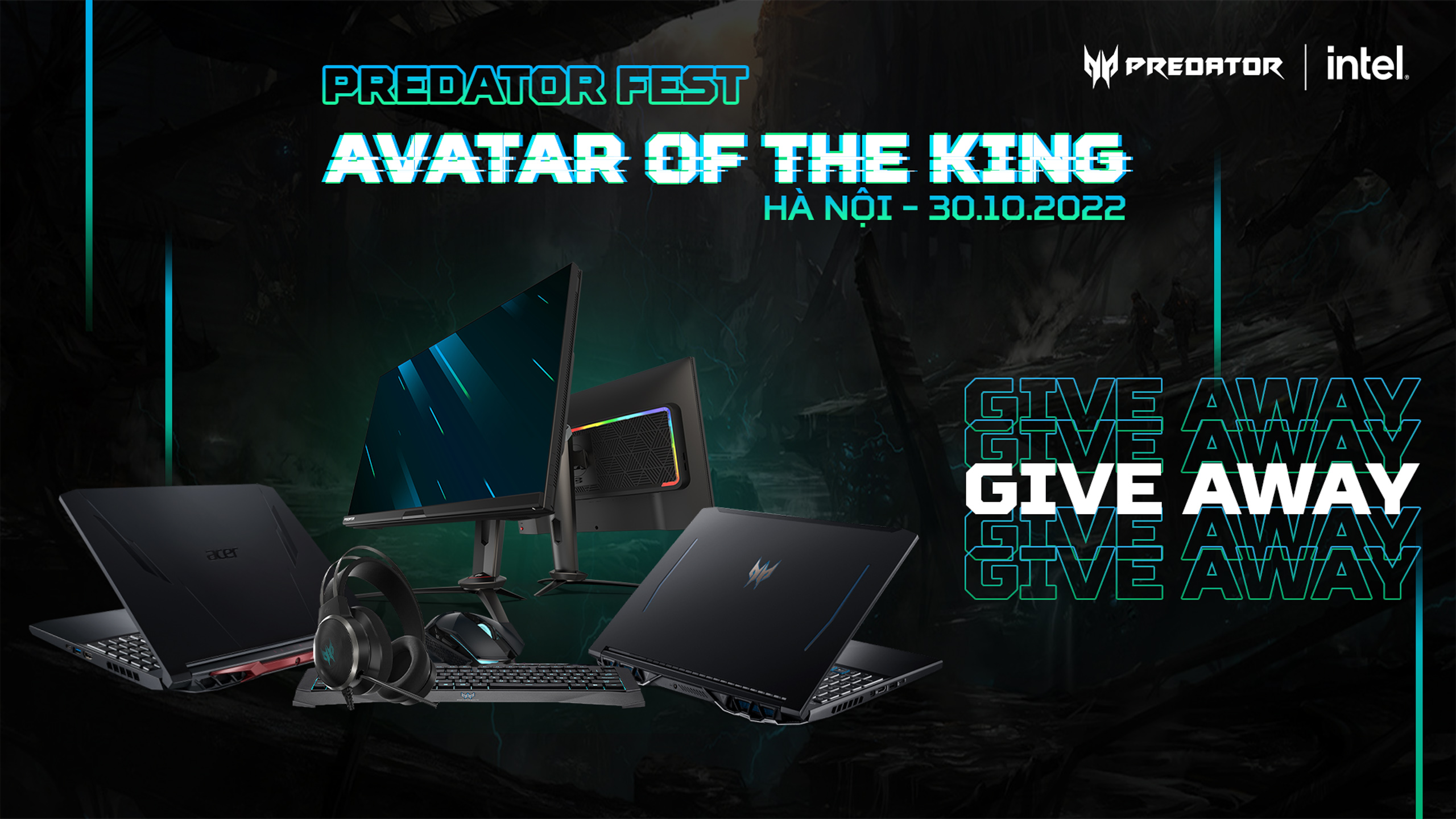Predator Fest - Avatar of The King sẽ chính thức khai mạc vào ngày 30/10 tại Hà Nội