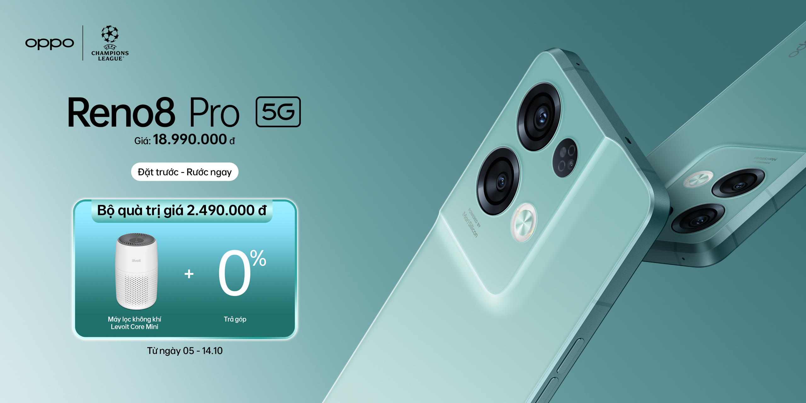 OPPO Reno8 Pro 5G chính thức ra mắt “Chuyên gia chân dung đẳng cấp Pro” được hỗ trợ bởi công nghệ siêu chip kép