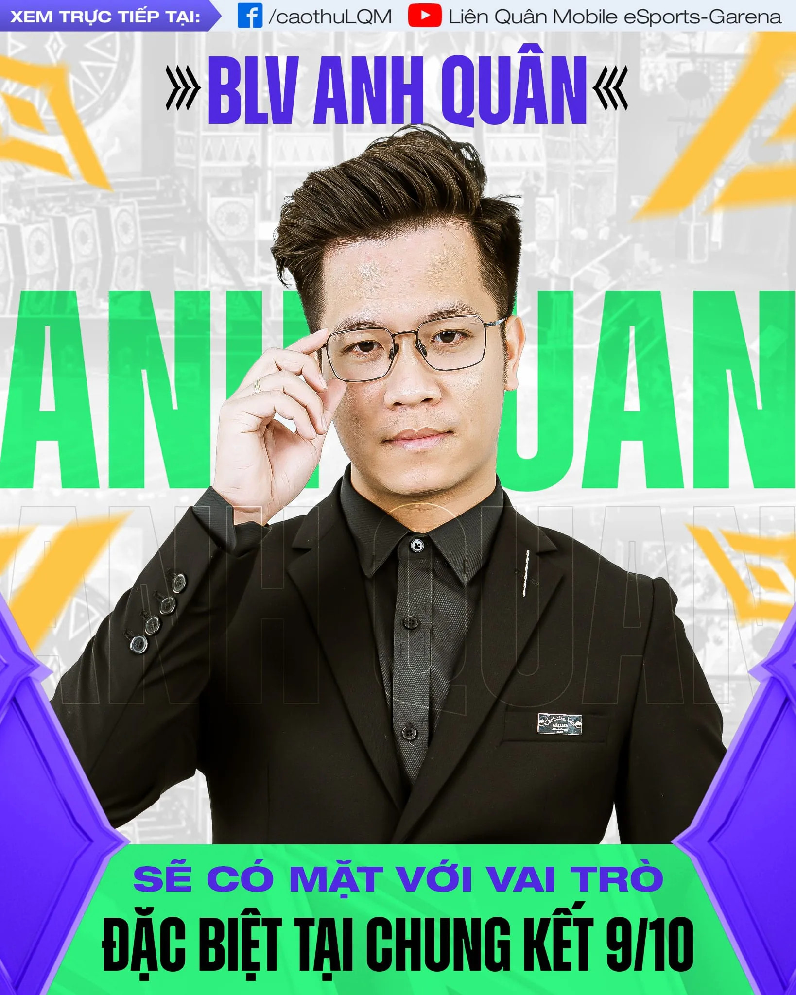 Chung kết Đấu Trường Danh Vọng Mùa Đông 2022 bùng nổ với BLV Anh Quân, SlimV và hàng nghìn phần quà hấp dẫn