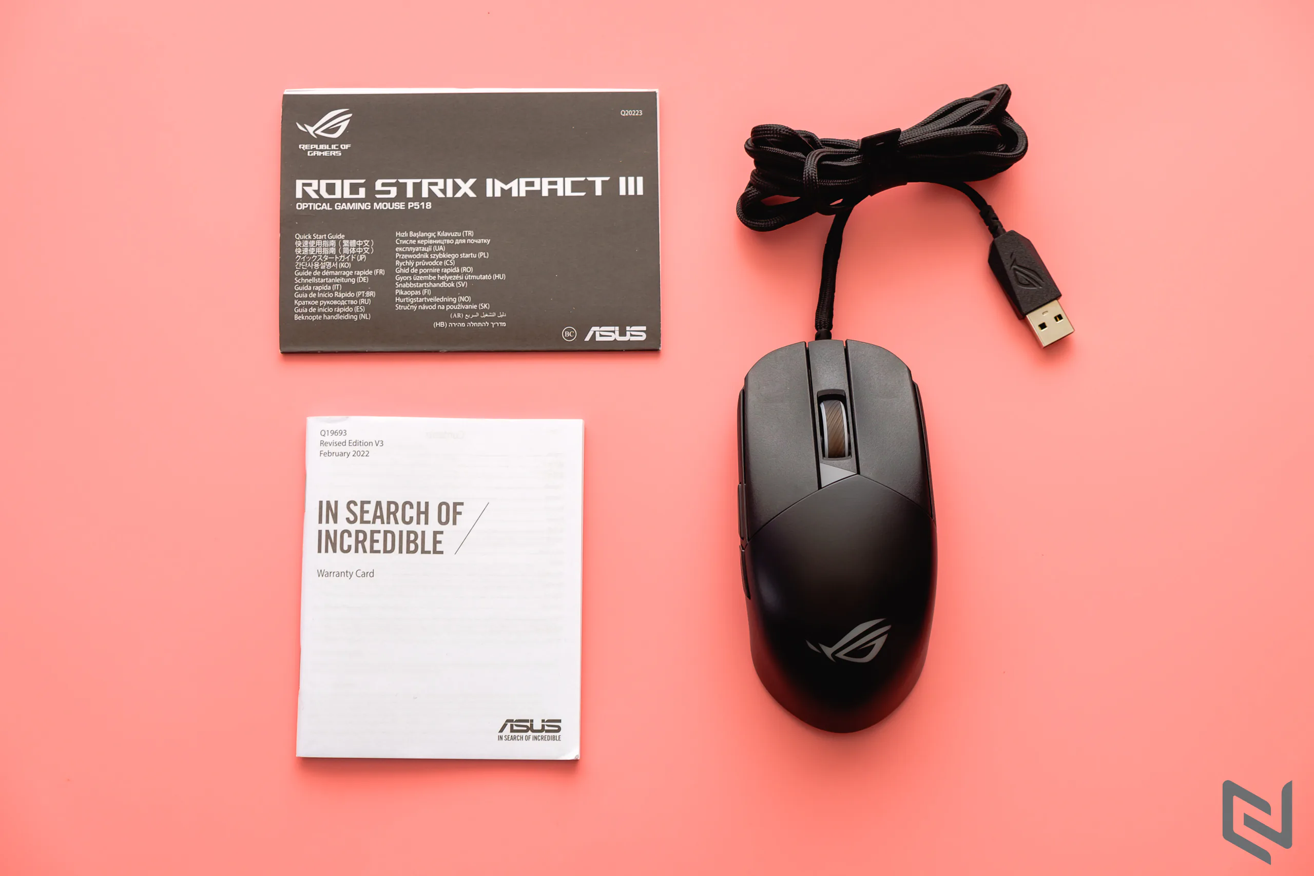 Trên tay chuột chơi game ASUS ROG Strix Impact III: Siêu nhẹ và độ trễ thấp, thiết kế phù hợp cho cả hai tay
