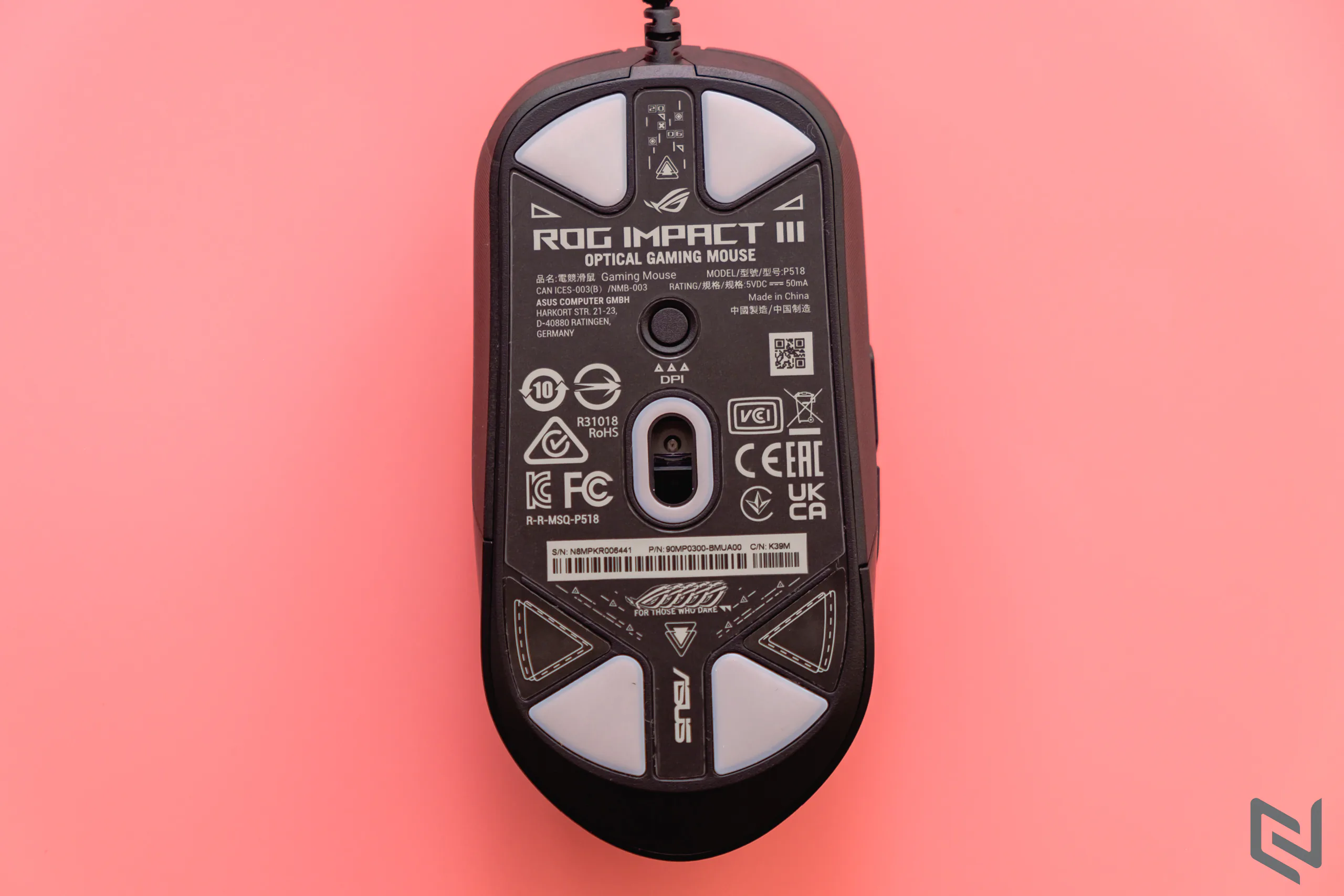 Trên tay chuột chơi game ASUS ROG Strix Impact III: Siêu nhẹ và độ trễ thấp, thiết kế phù hợp cho cả hai tay