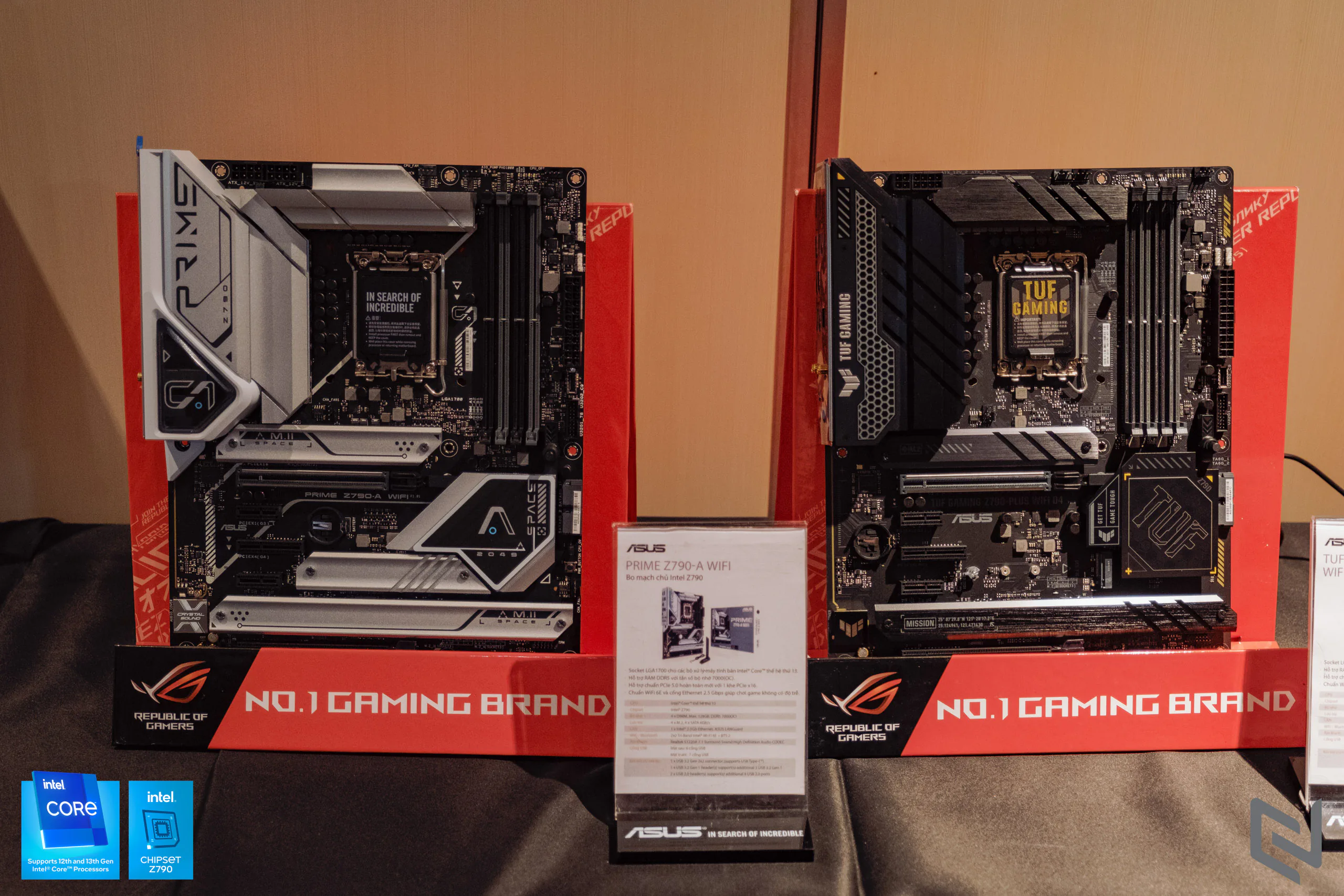 ASUS ra mắt dòng bo mạch chủ Z790 cho bộ vi xử lý Intel Core thế hệ thứ 13
