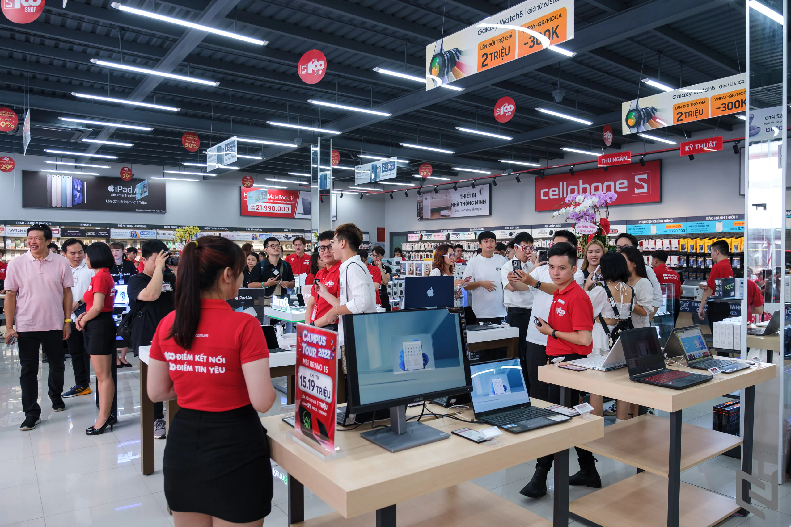 CellphoneS khai trương cửa hàng mới tại thành phố Cần Thơ, đạt cột mốc 100 cửa hàng toàn quốc