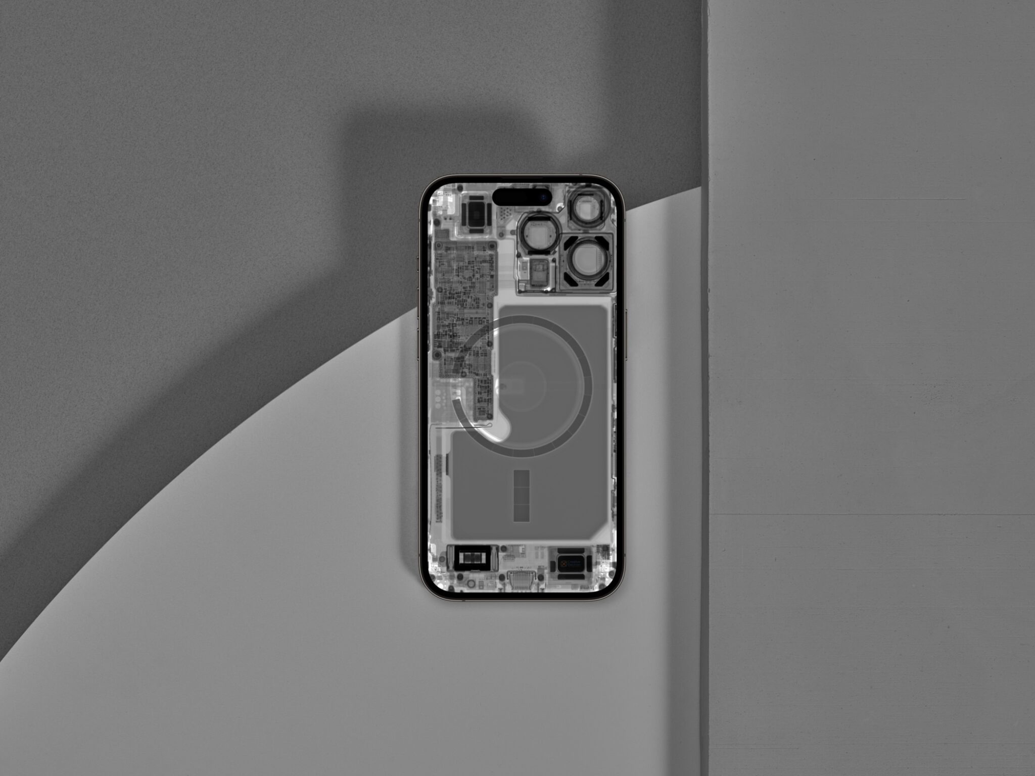 Hình nền iPhone đẹp chủ đề nội thất và linh kiện của iPhone 14
