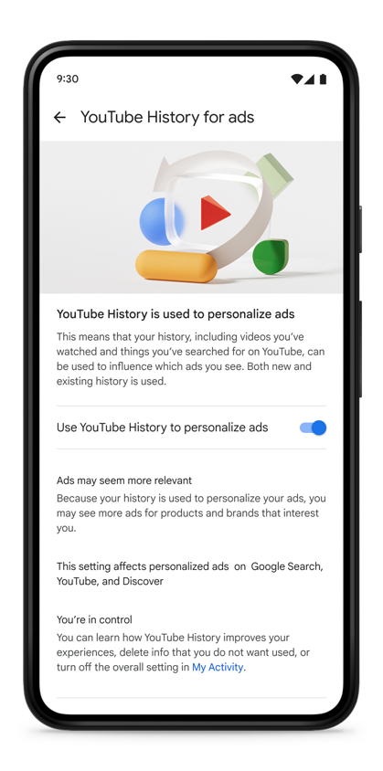 Google triển khai công cụ giúp người dùng kiểm soát và cá nhân hoá việc hiển thị quảng cáo