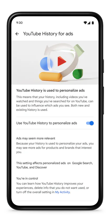 Google triển khai công cụ giúp người dùng kiểm soát và cá nhân hoá việc hiển thị quảng cáo
