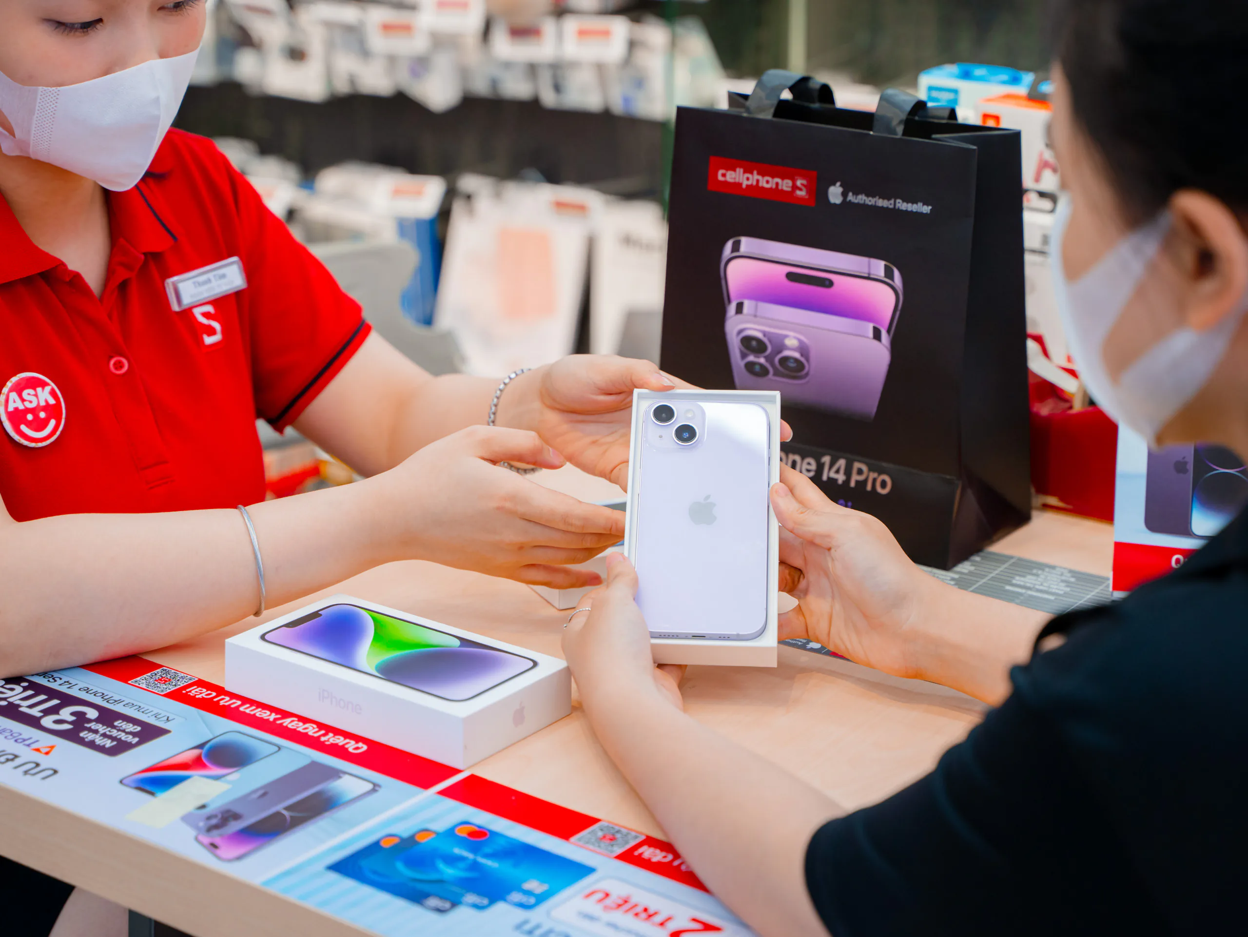 CellphoneS mở bán 15,000 khách hàng đặt trước iPhone 14 series chính hãng