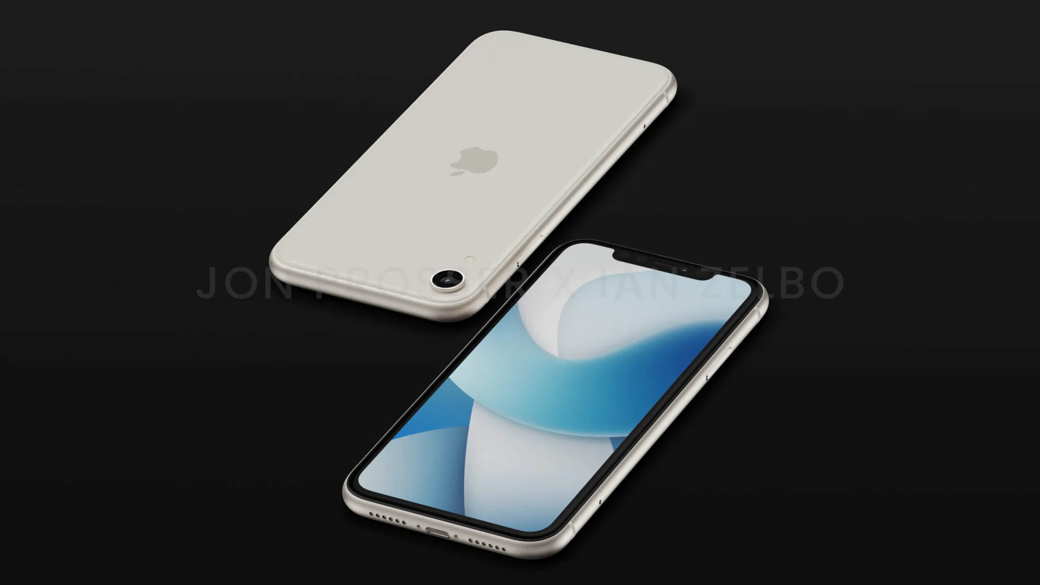 ảnh render của iPhone SE 4