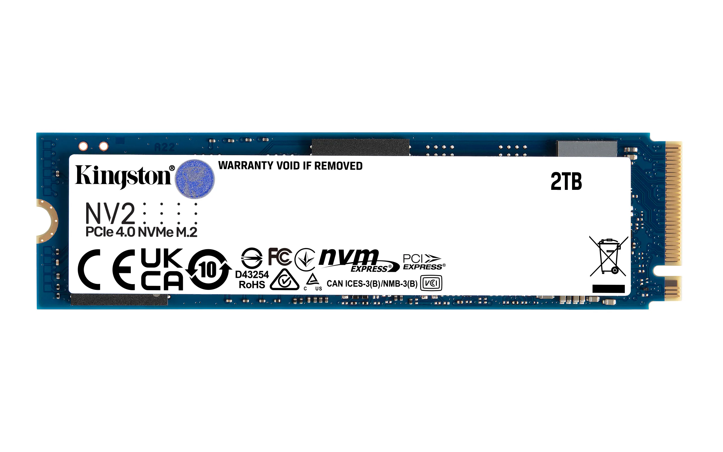 Kingston ra mắt ổ cứng SSD NV2 PCIe 4.0 NVMe thế hệ mới