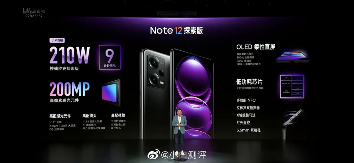 Xiaomi Redmi Note 12 series ra mắt với phiên bản Pro+ được trang bị camera 200MP