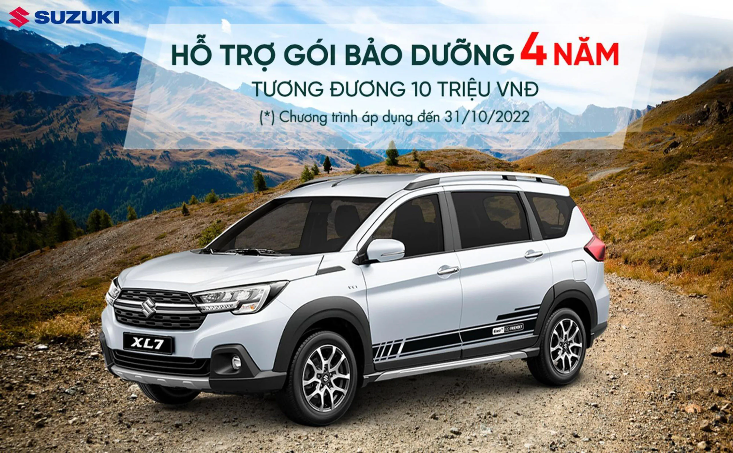 Mua xe Suzuki trong tháng 10: Tận hưởng trọn vẹn chuyến đi với ưu đãi đến 30 triệu