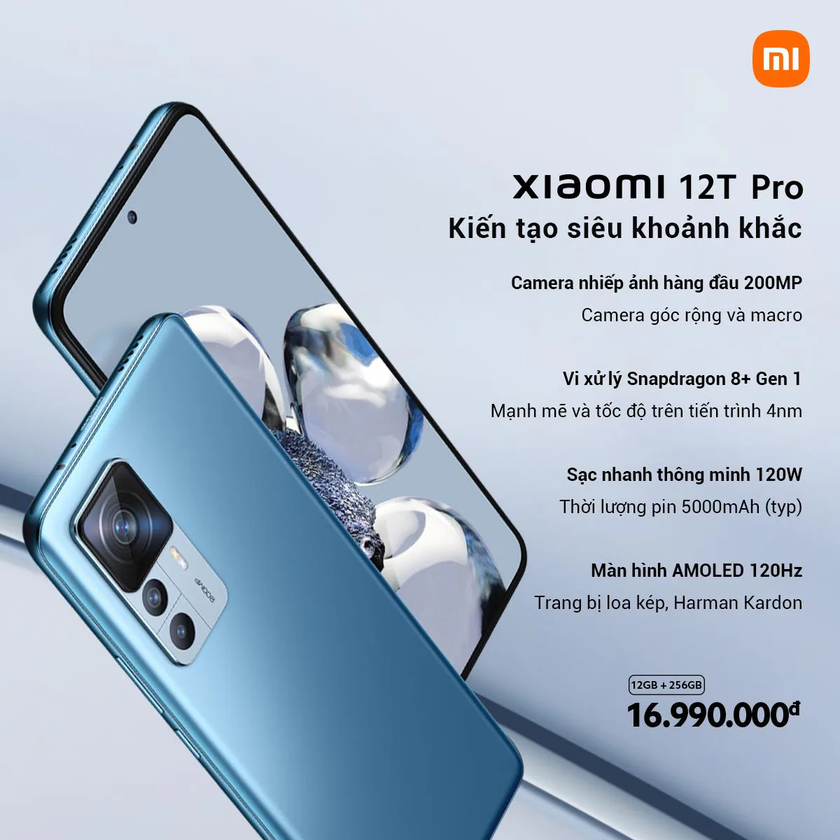 Sở hữu Xiaomi 12T Series với ưu đãi lên đến 4 triệu đồng và dàn line-up tại đại nhạc hội “Vũ Trụ Xiaomi"