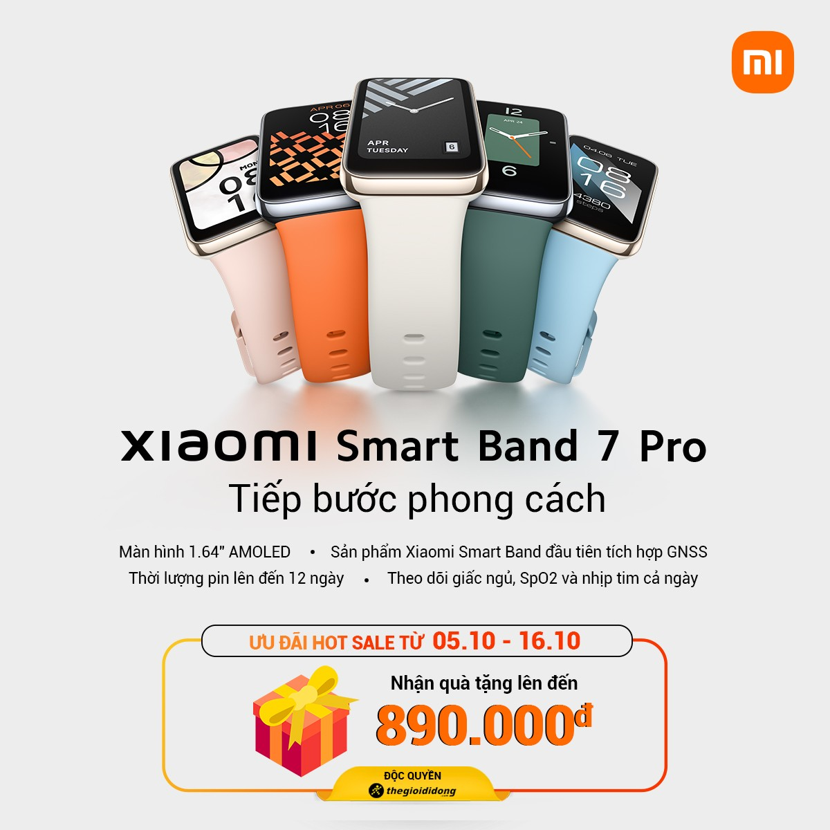 Xiaomi ra mắt Smart Band 7 Pro, Smart Air Pirifier 4 Compact, Redmi Buds 4 series, Redmi Pad