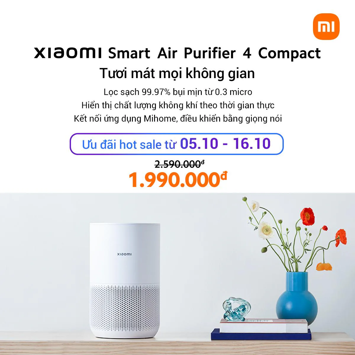 Xiaomi ra mắt Smart Band 7 Pro, Smart Air Pirifier 4 Compact, Redmi Buds 4 series, Redmi Pad