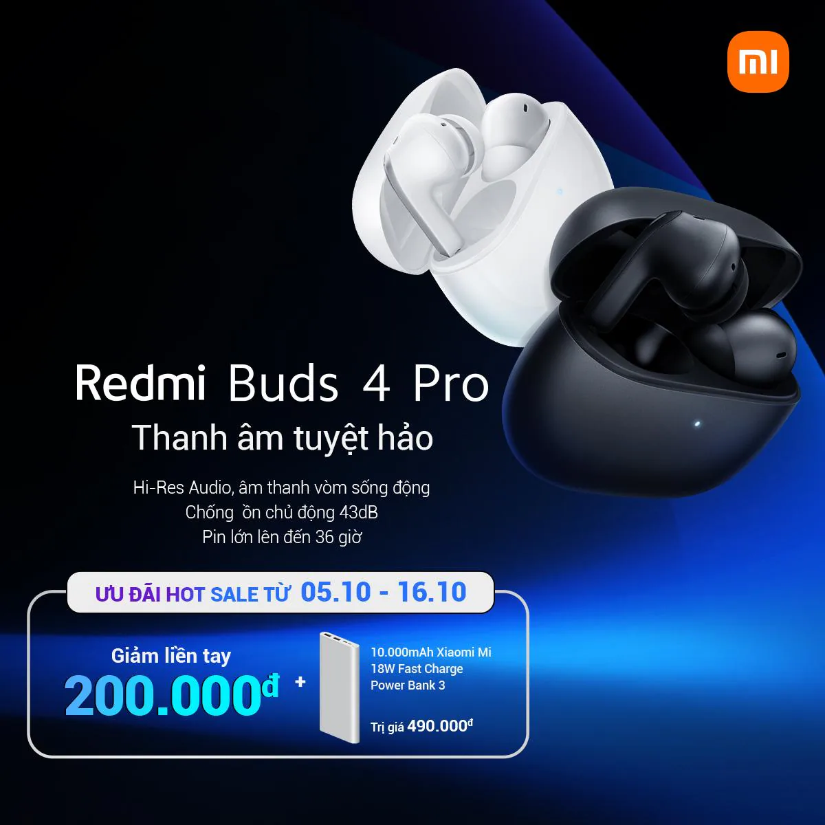 Xiaomi ra mắt Smart Band 7 Pro, Smart Air Pirifier 4 Compact, Redmi Buds 4 series, Redmi Pad