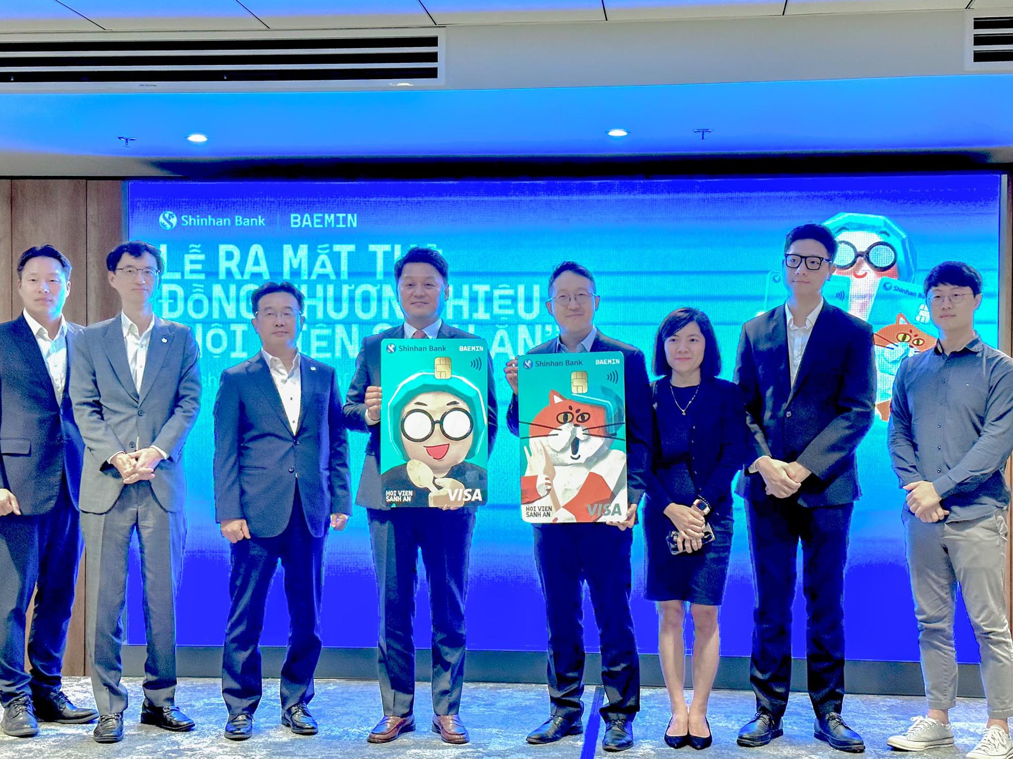 BAEMIN Việt Nam và Ngân hàng Shinhan ra mắt thẻ đồng thương hiệu  “Hội viên sành ăn”