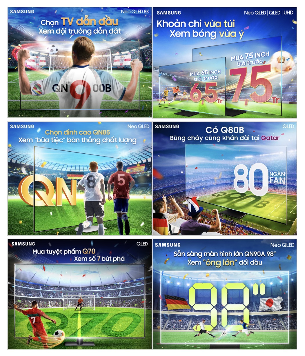 Samsung phát động chương trình "7 giờ - 5 ngày" hướng ứng bóng đá thế giới